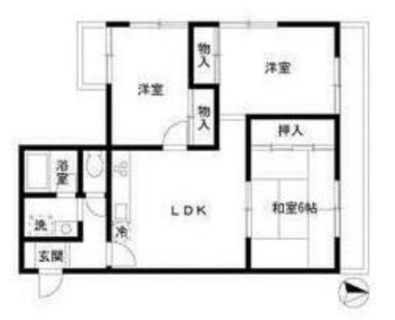 プレイスセトルの物件間取画像